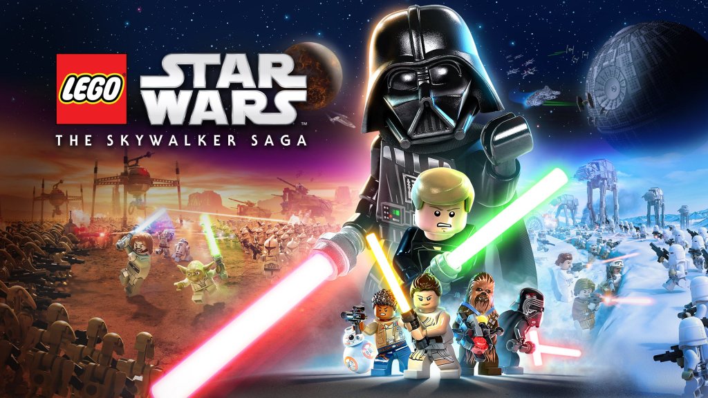 LEGO Star Wars: The Skywalker Saga game poster and cover art