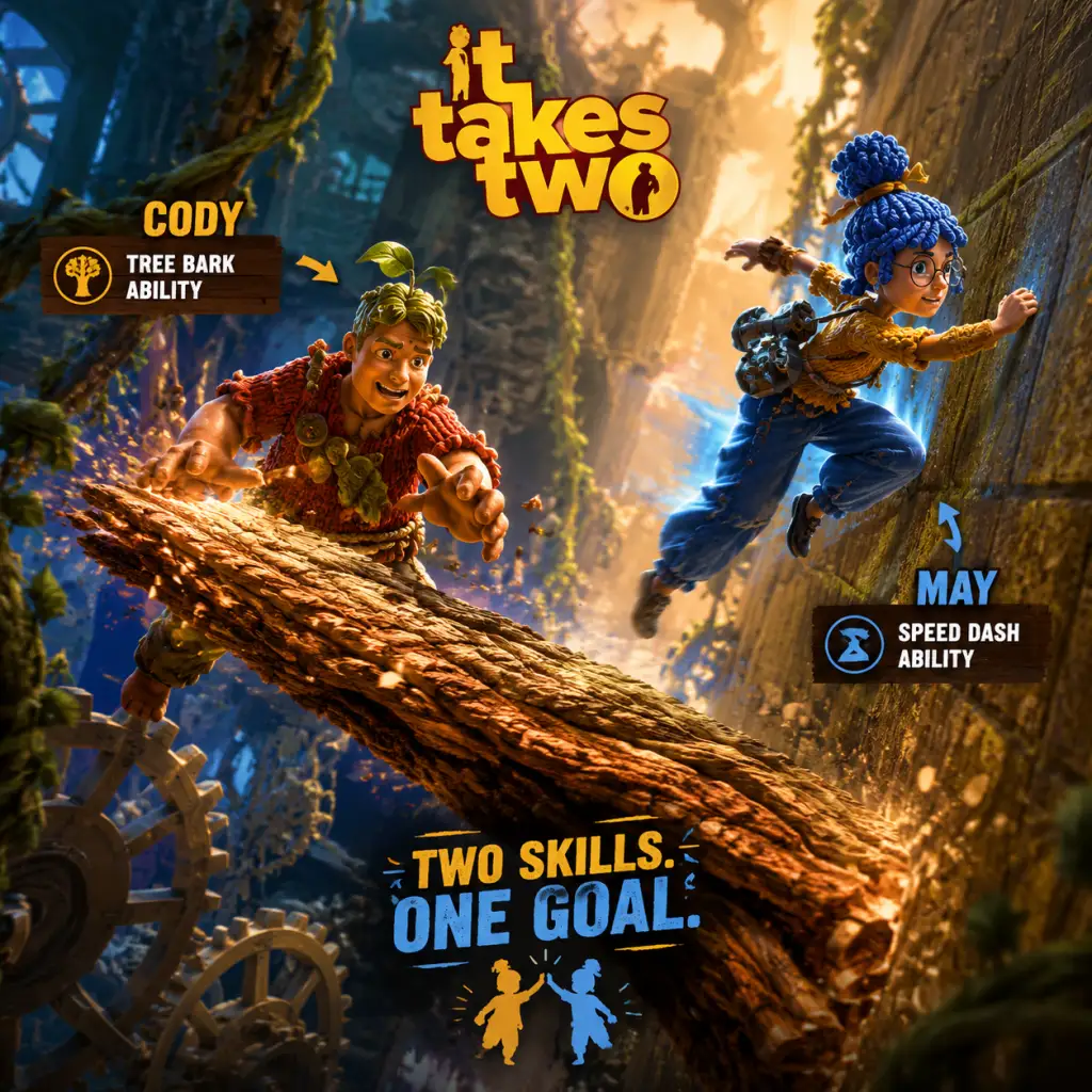 It Takes Two Character Skills guide screenshot