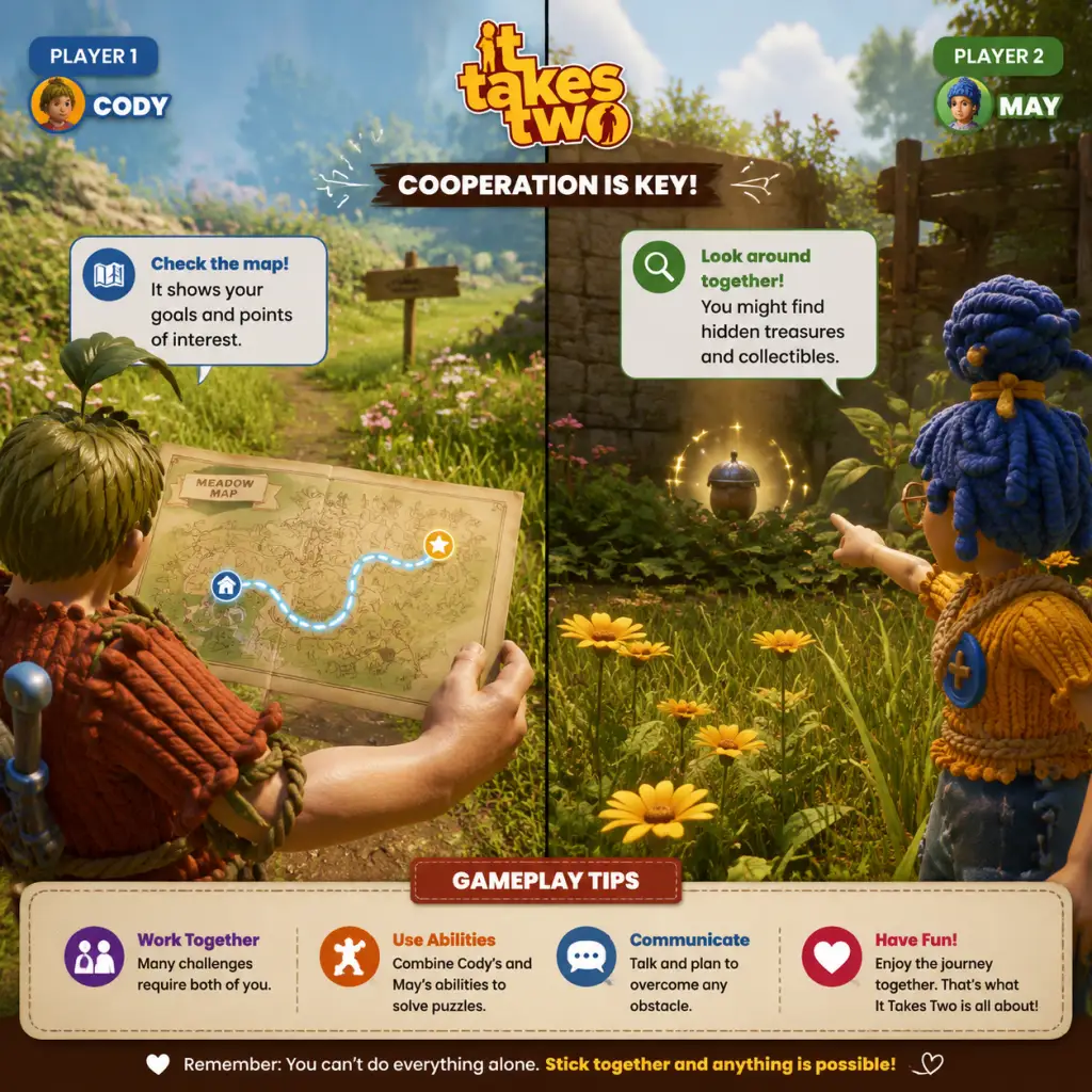 It Takes Two Game Tips guide screenshot