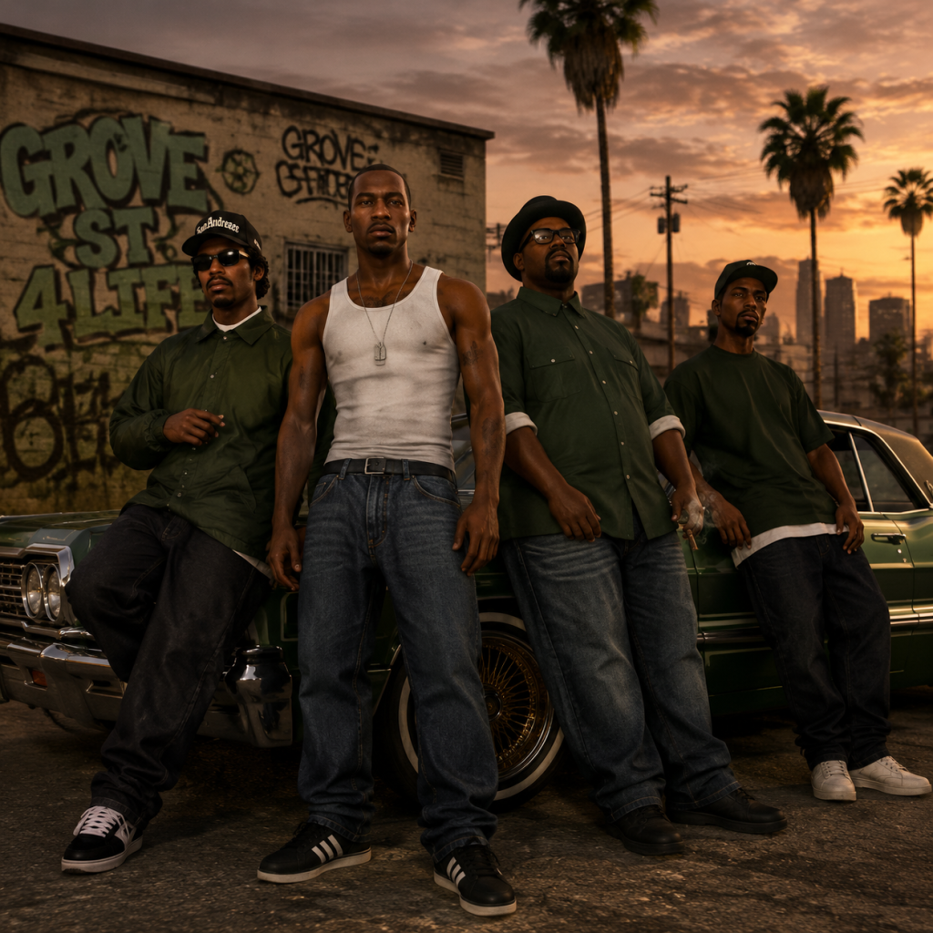 Grand Theft Auto: San Andreas Characters & Roles guide screenshot