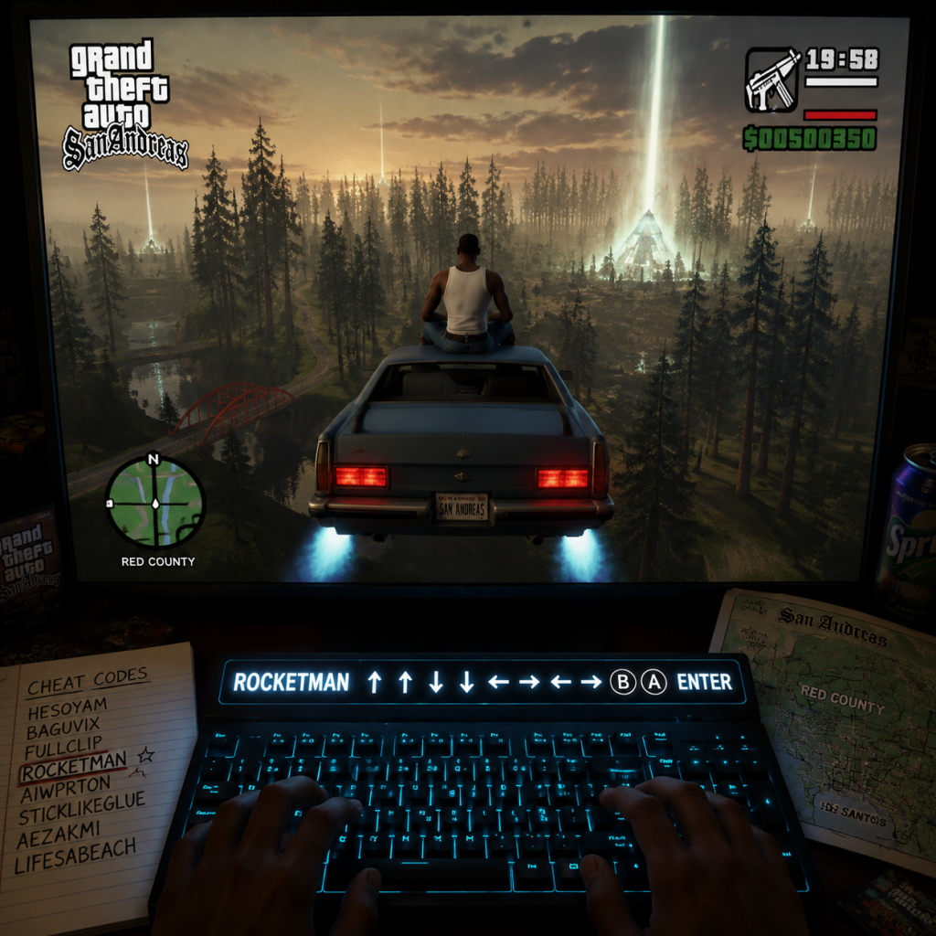 Grand Theft Auto: San Andreas Cheats & Secrets guide screenshot