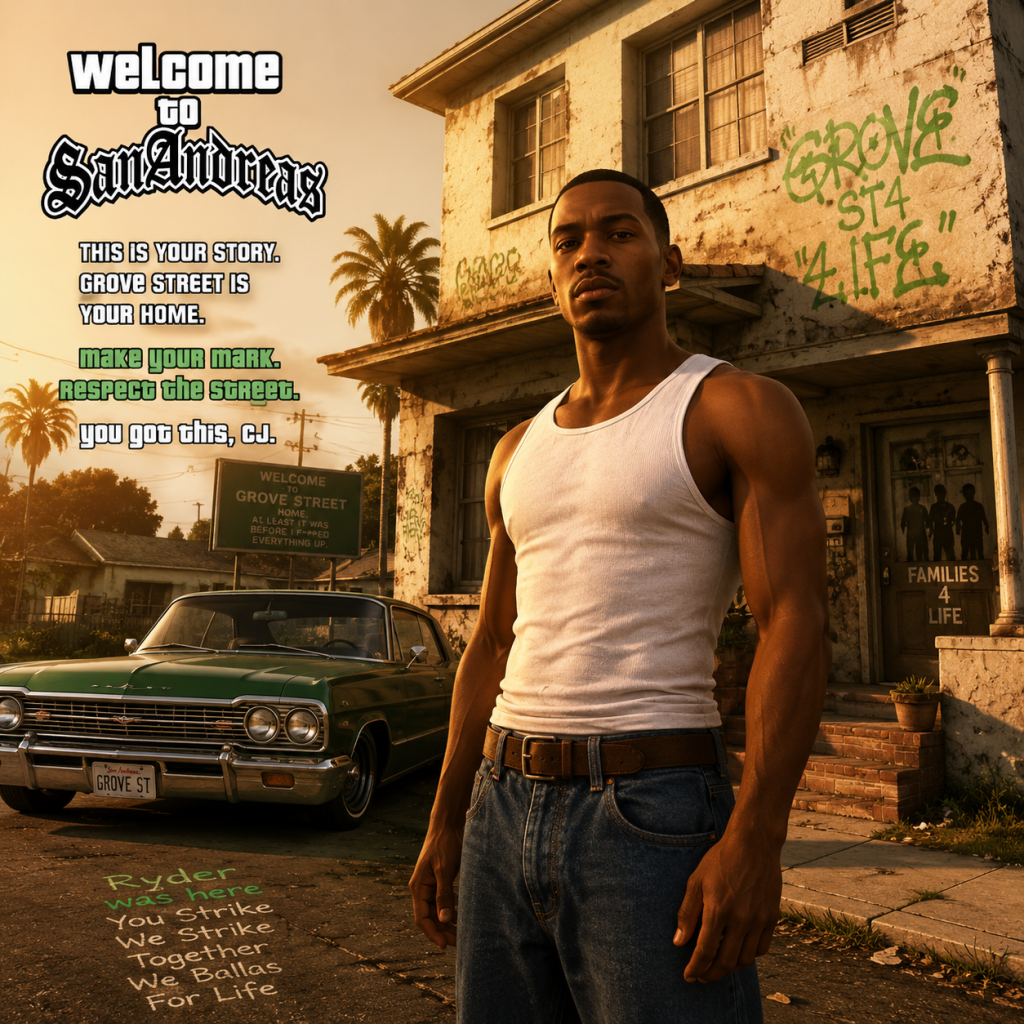 Grand Theft Auto: San Andreas Getting Started guide screenshot