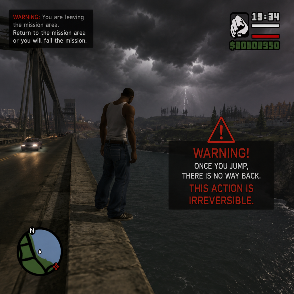 Grand Theft Auto: San Andreas Important Notes guide screenshot