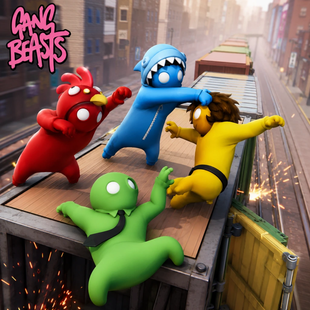 Gang Beasts Core Gameplay guide screenshot