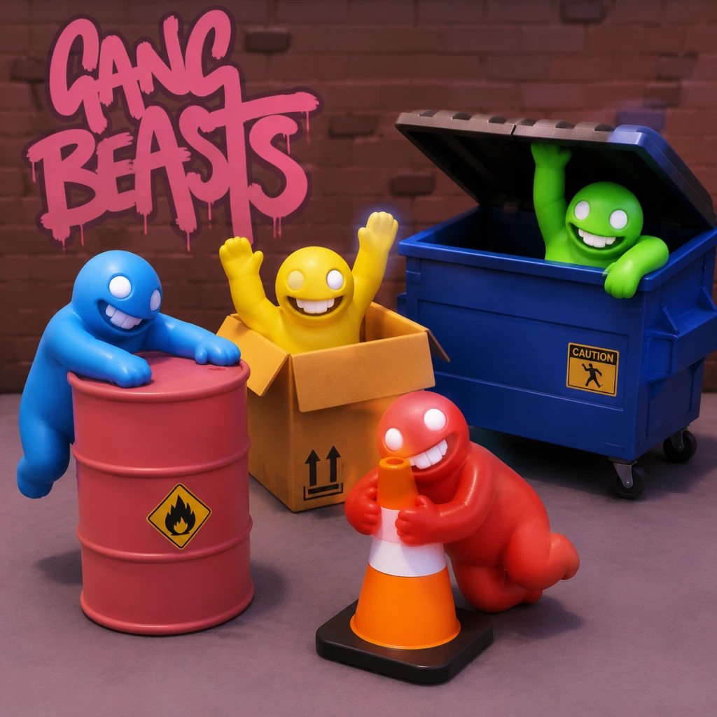 Gang Beasts All Game Items guide screenshot