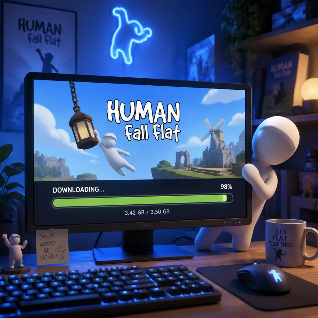 Human: Fall Flat Download & Installation guide screenshot