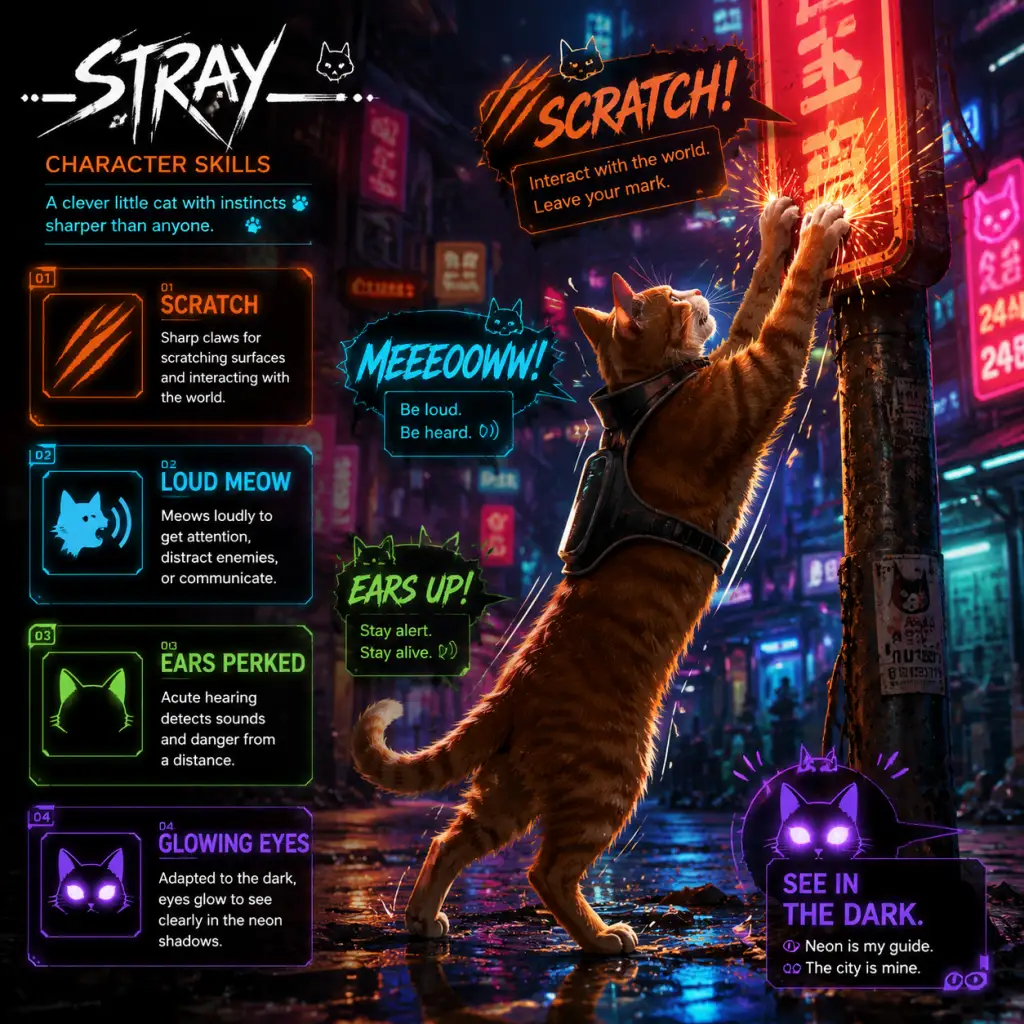 Stray Character Skills guide screenshot