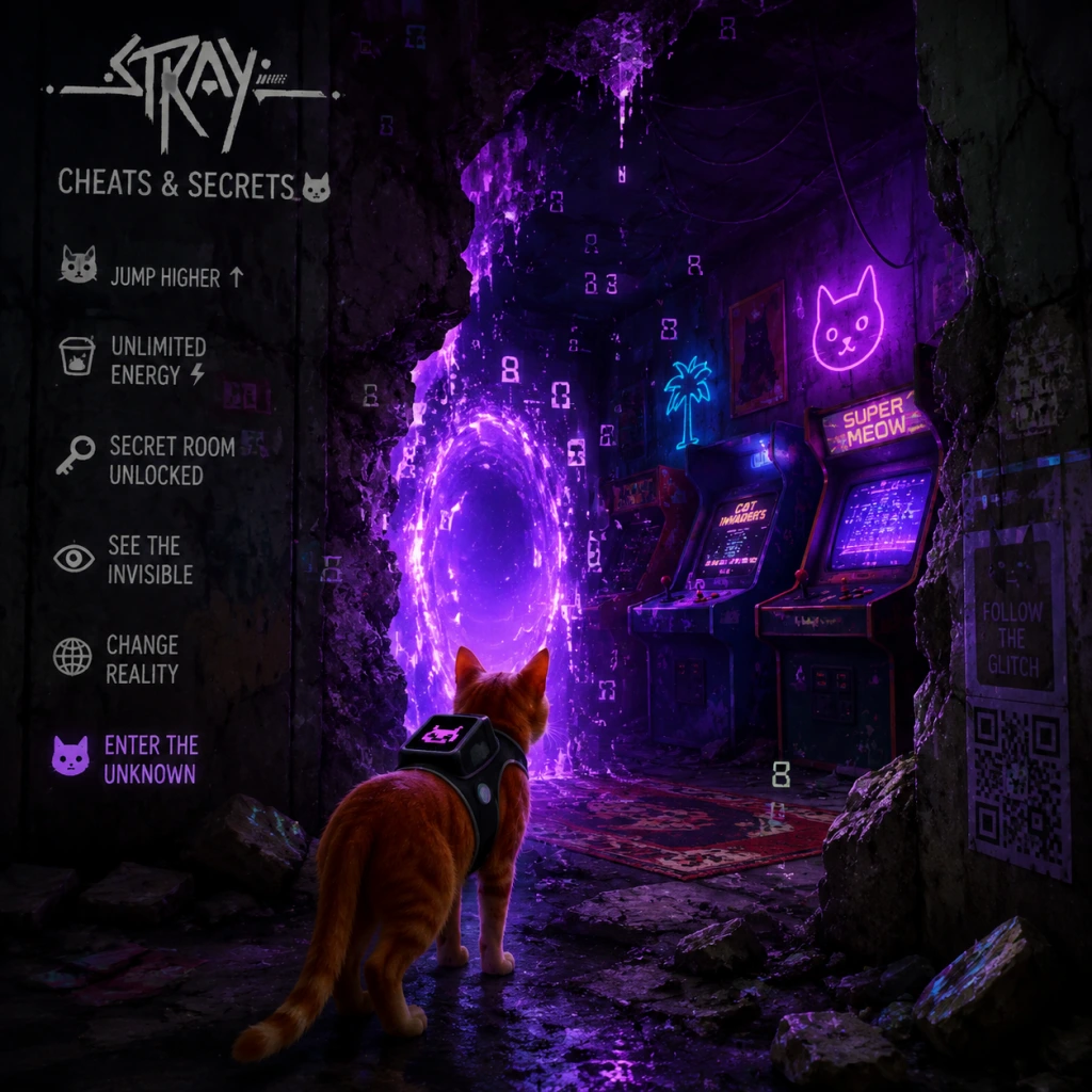 Stray Cheats & Secrets guide screenshot