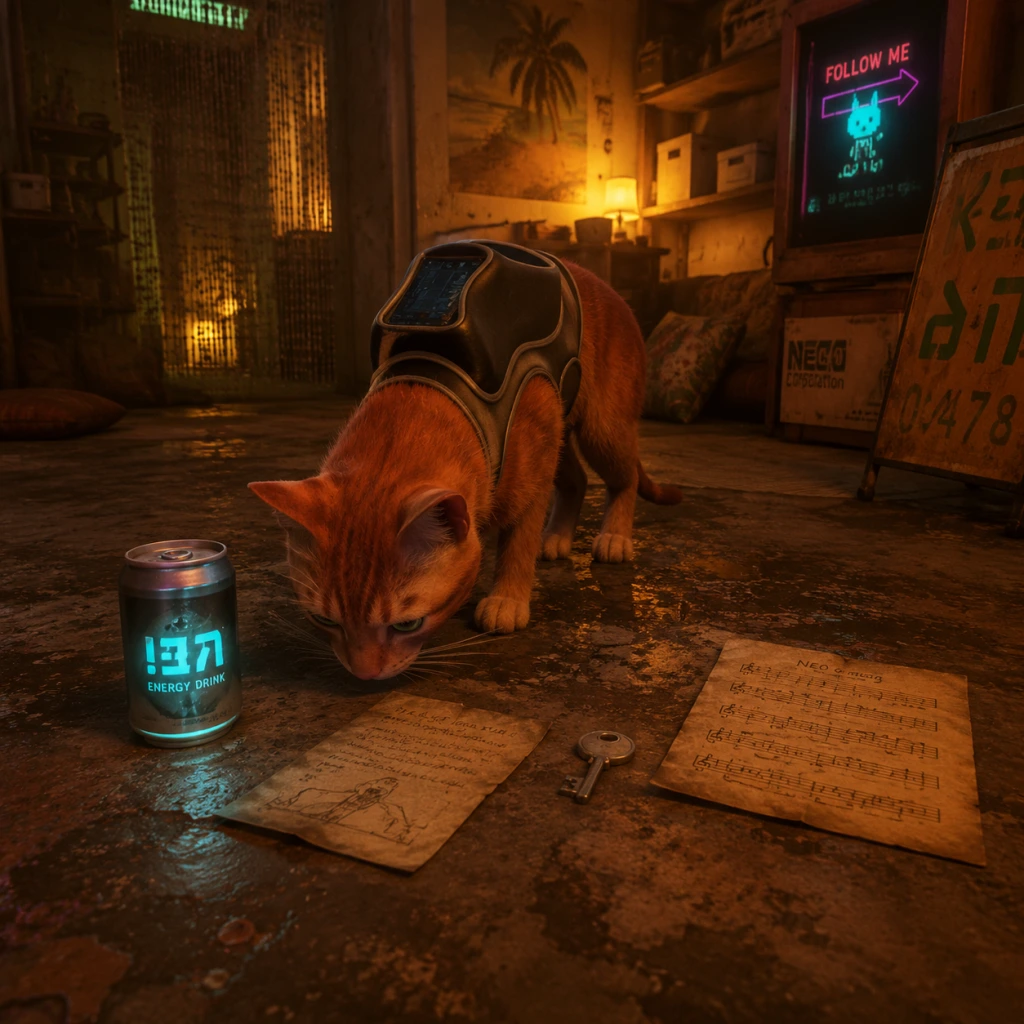 Stray All Game Items guide screenshot