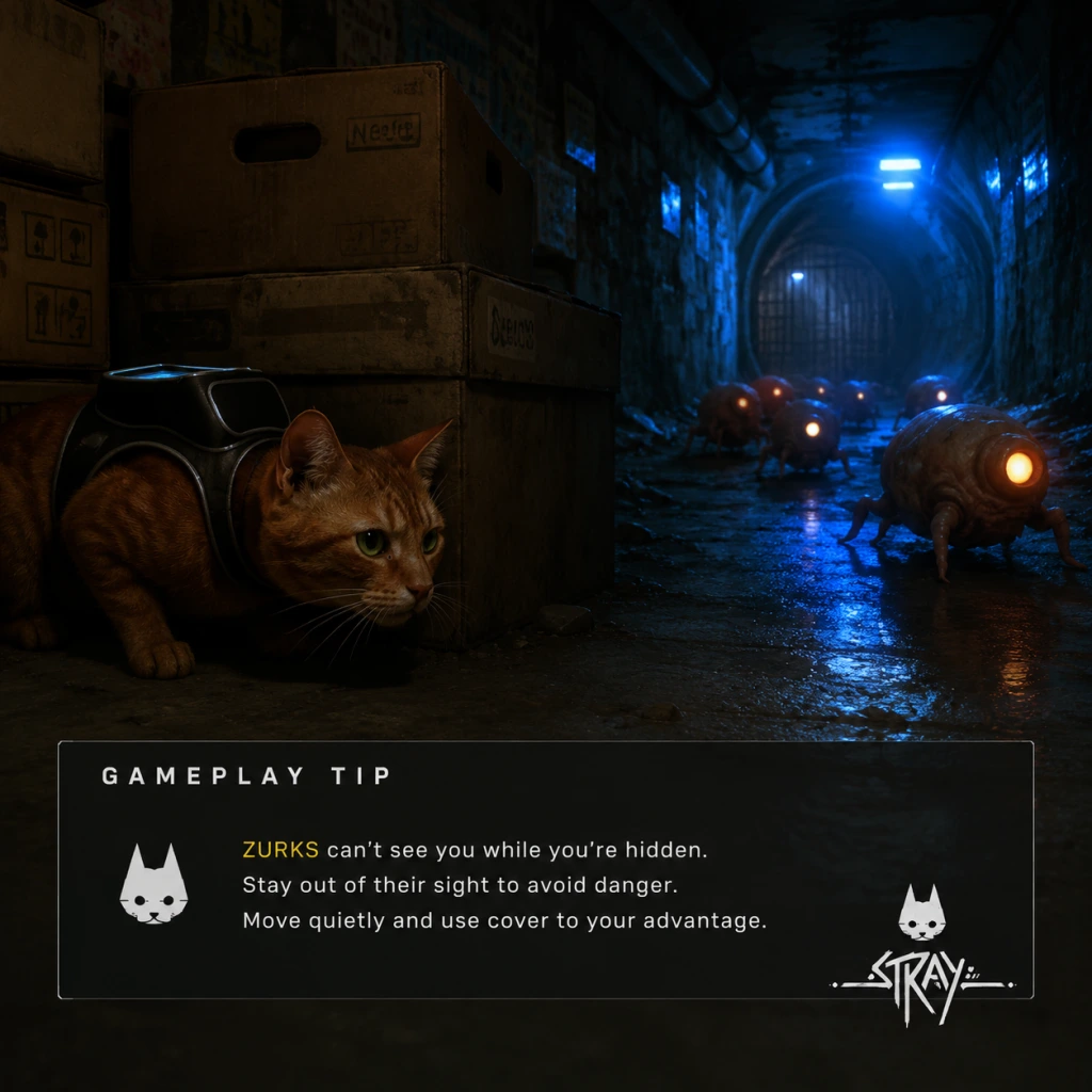Stray Game Tips guide screenshot