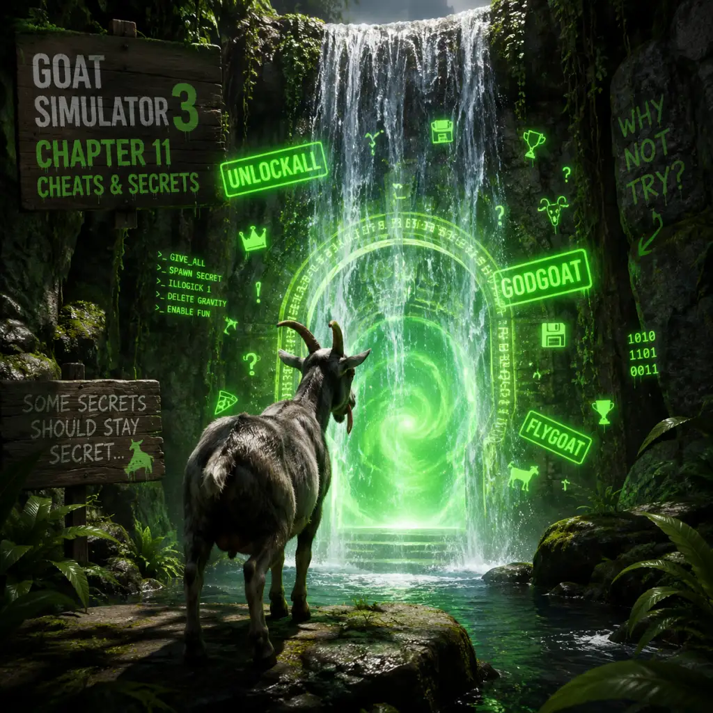 Goat Simulator 3 Cheats & Secrets guide screenshot