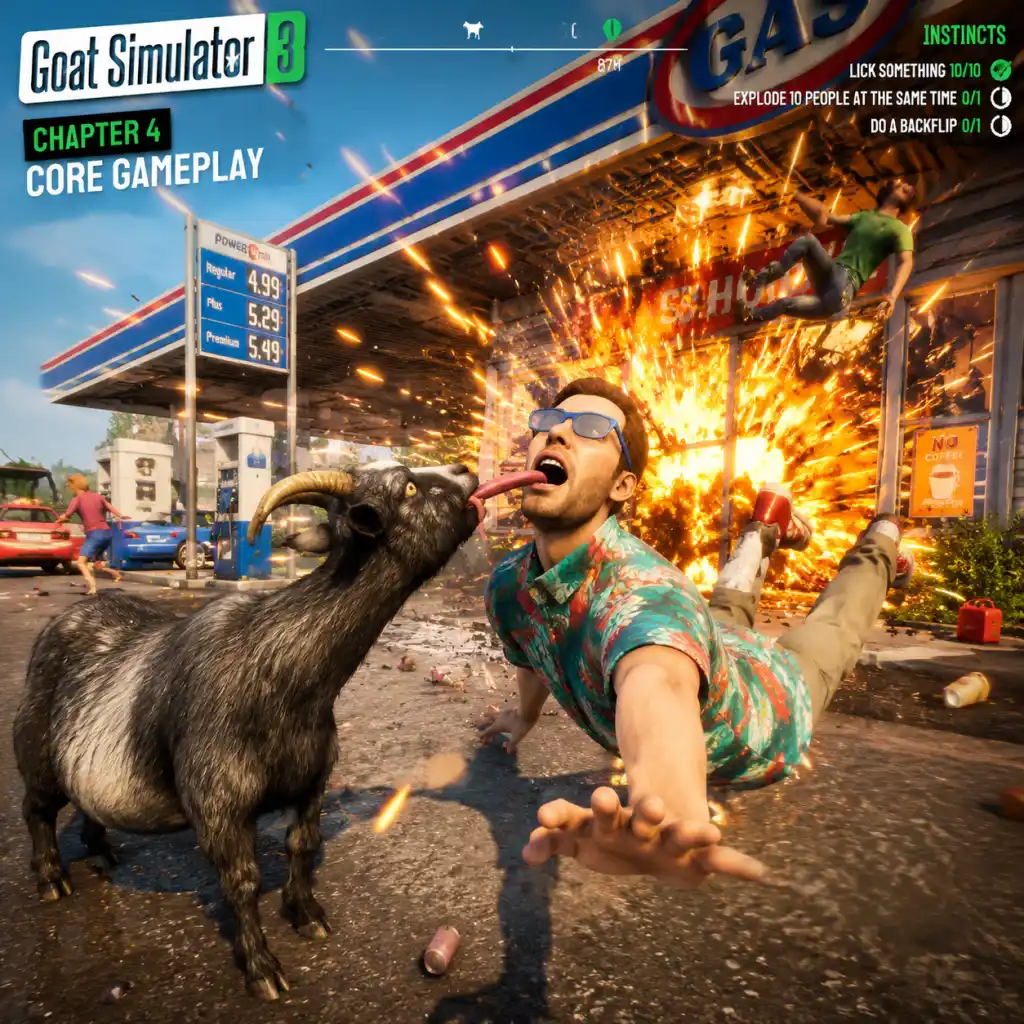 Goat Simulator 3 Core Gameplay guide screenshot