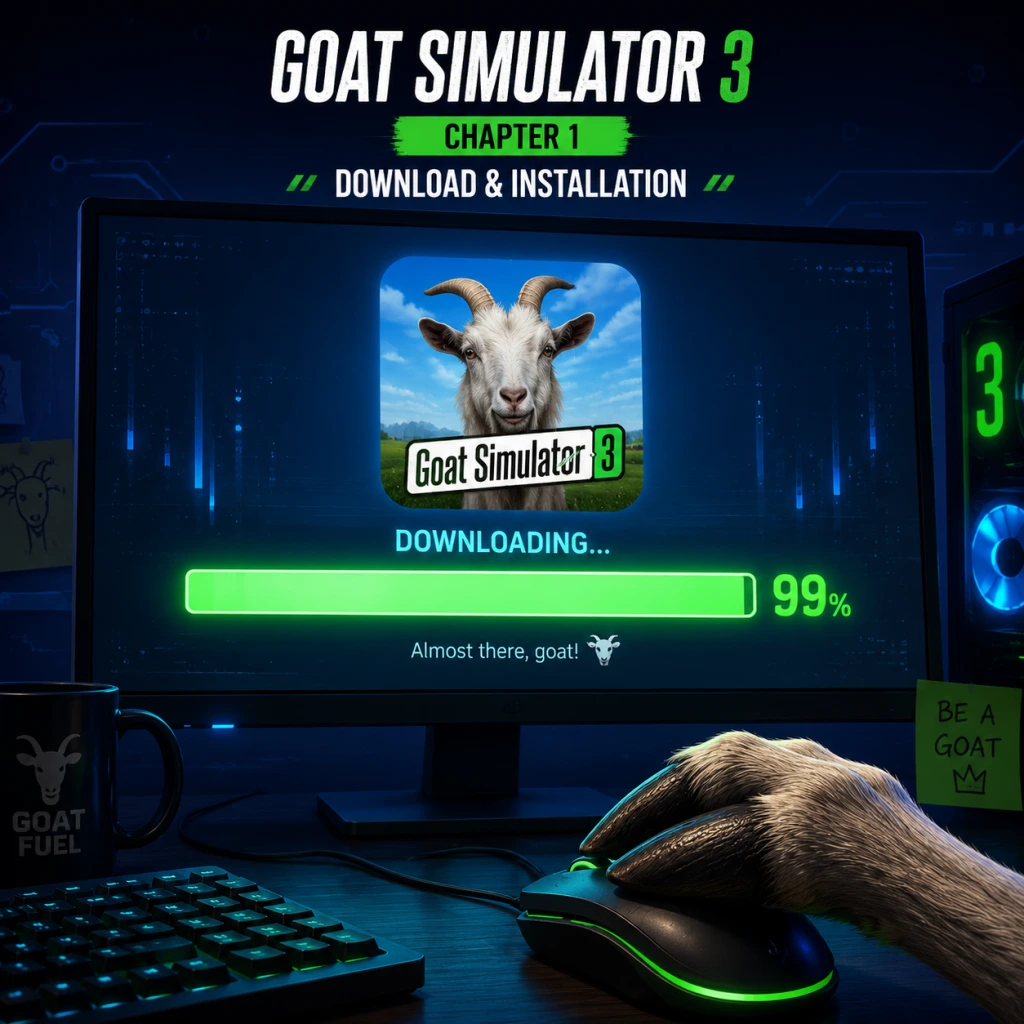 Goat Simulator 3 Download & Installation guide screenshot