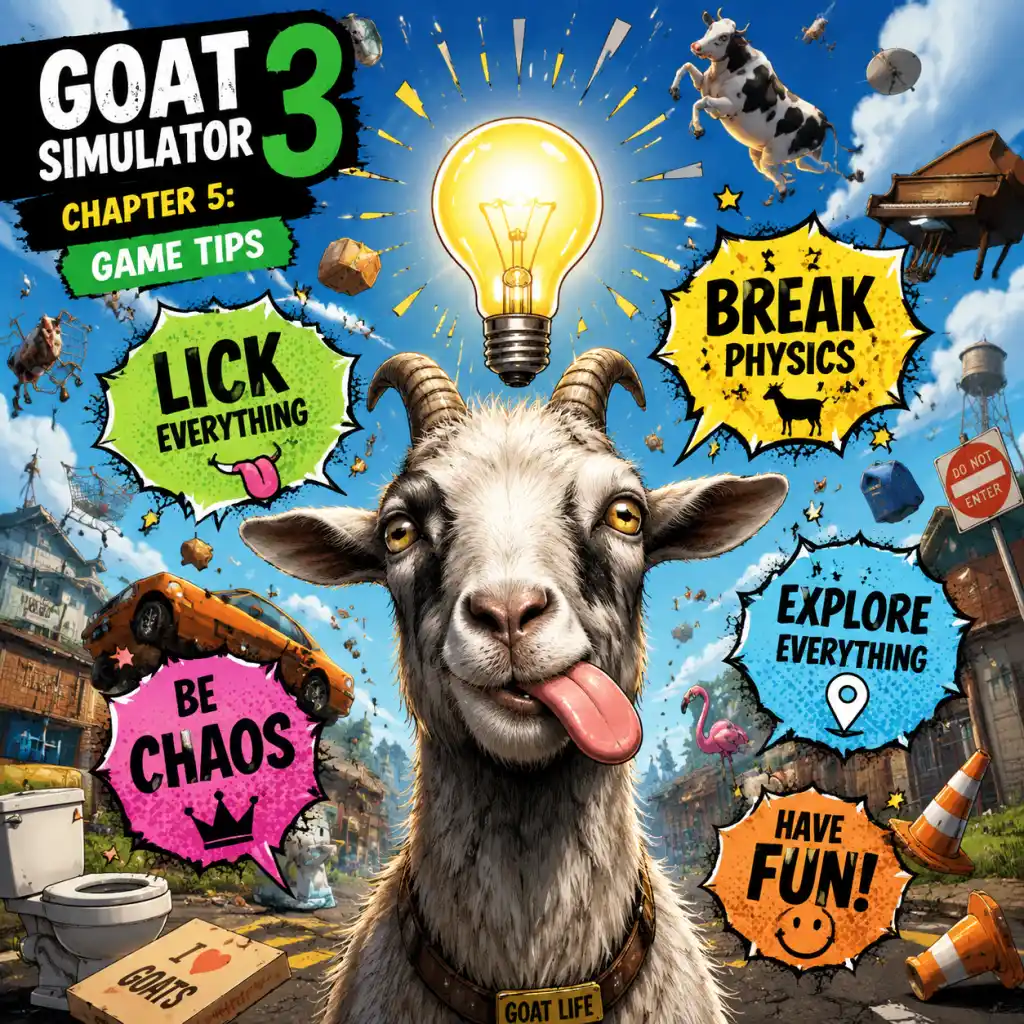 Goat Simulator 3 Game Tips guide screenshot