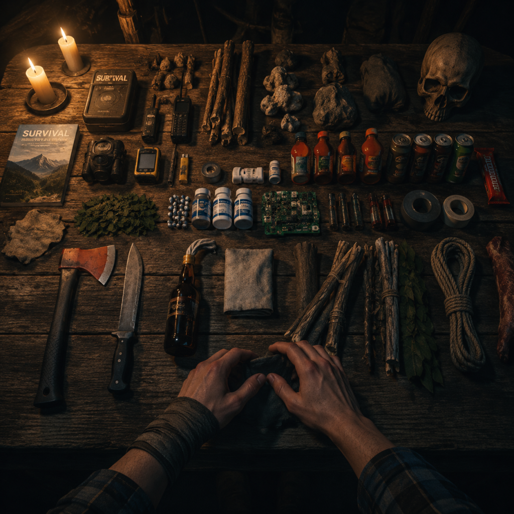 The Forest All Game Items guide screenshot