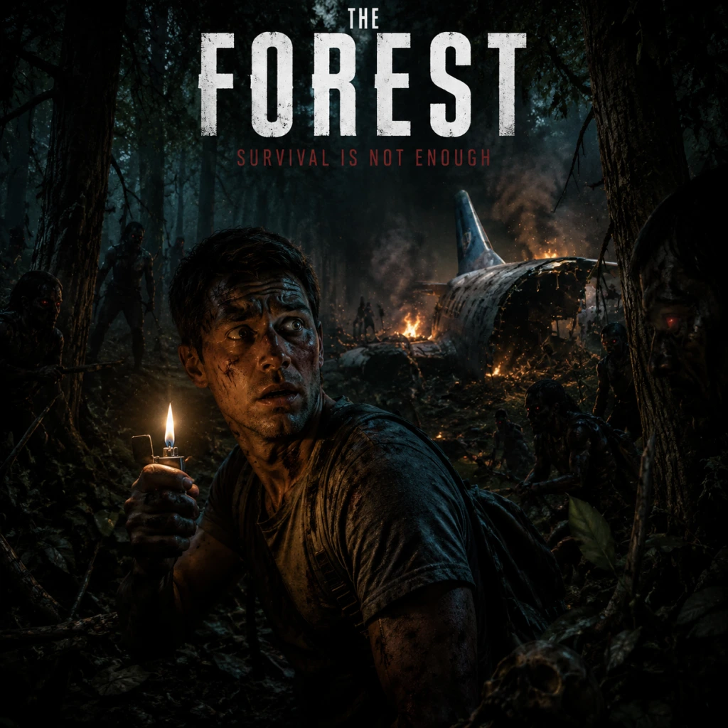 The Forest game poster and cover art