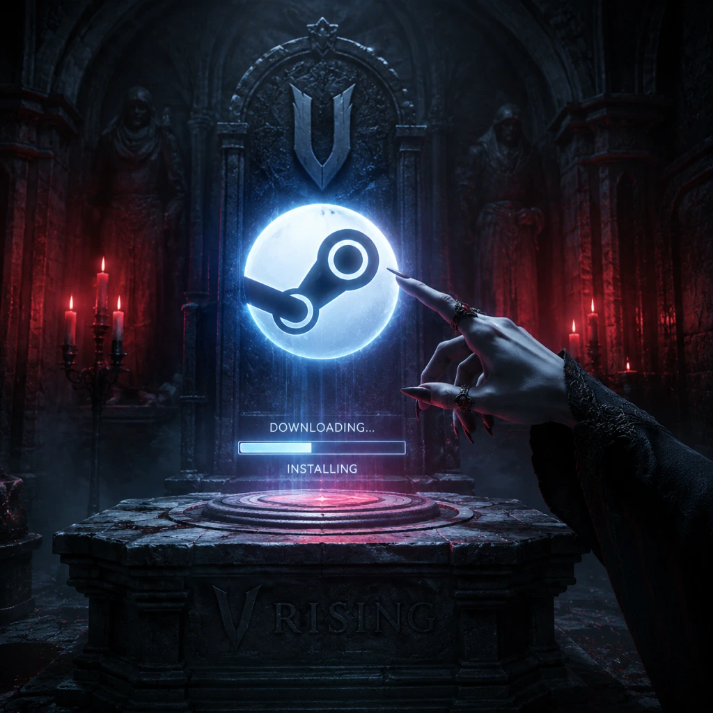 V Rising Download & Installation guide screenshot