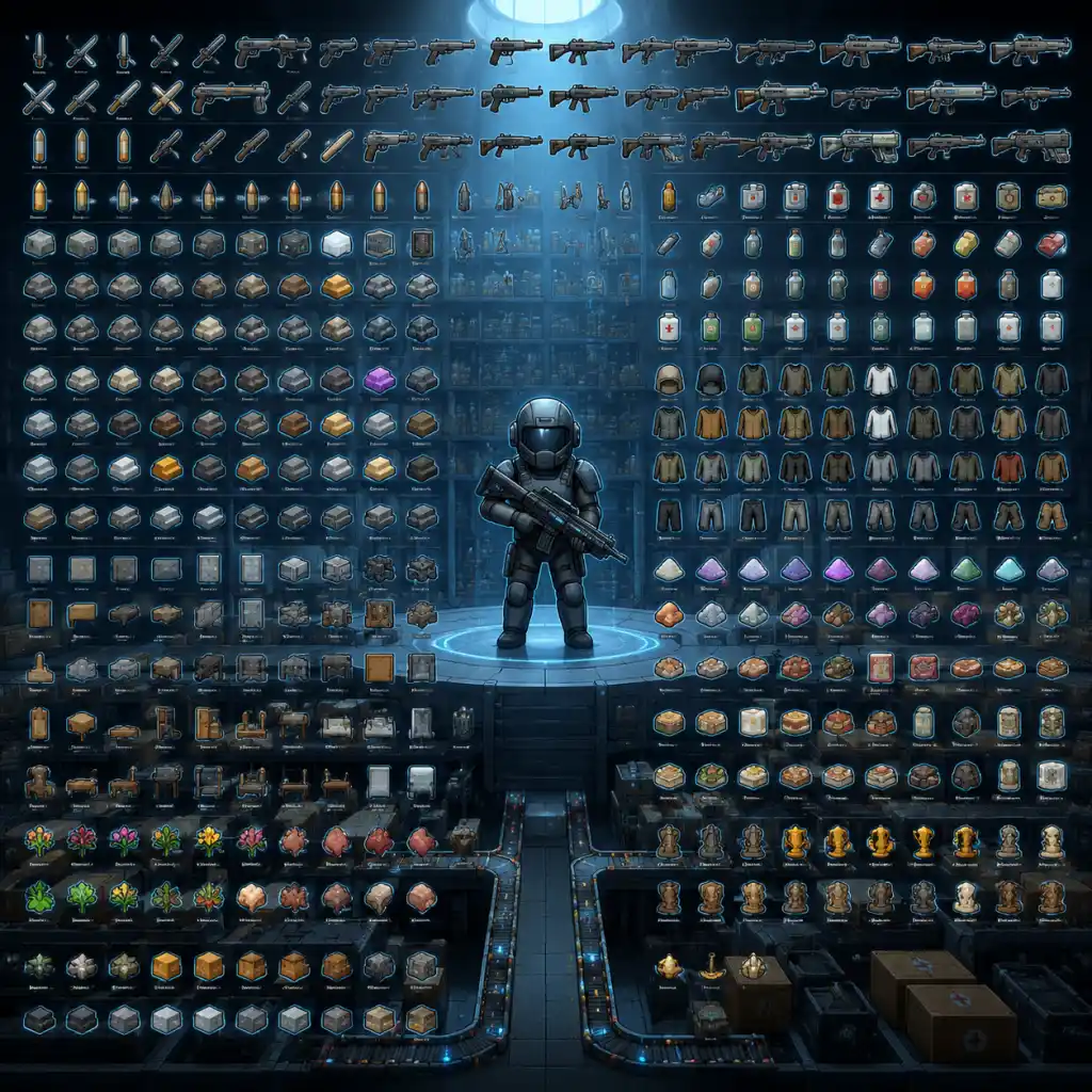 RimWorld All Game Items guide screenshot