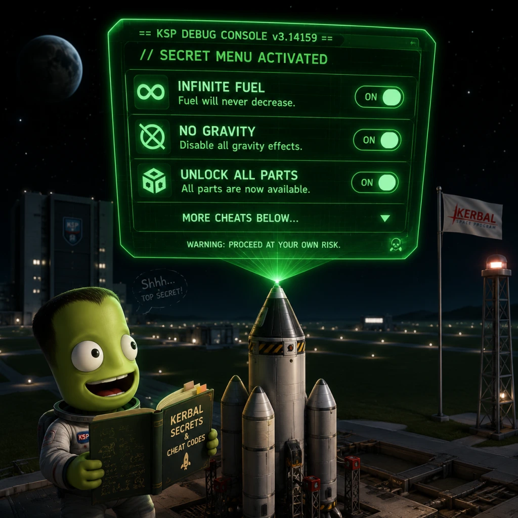 Kerbal Space Program Cheats & Secrets guide screenshot