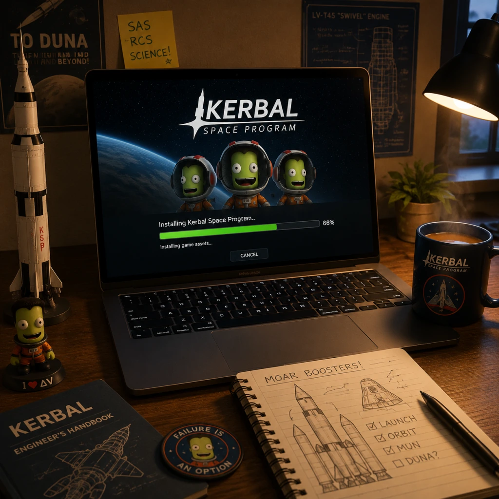 Kerbal Space Program Download & Installation guide screenshot