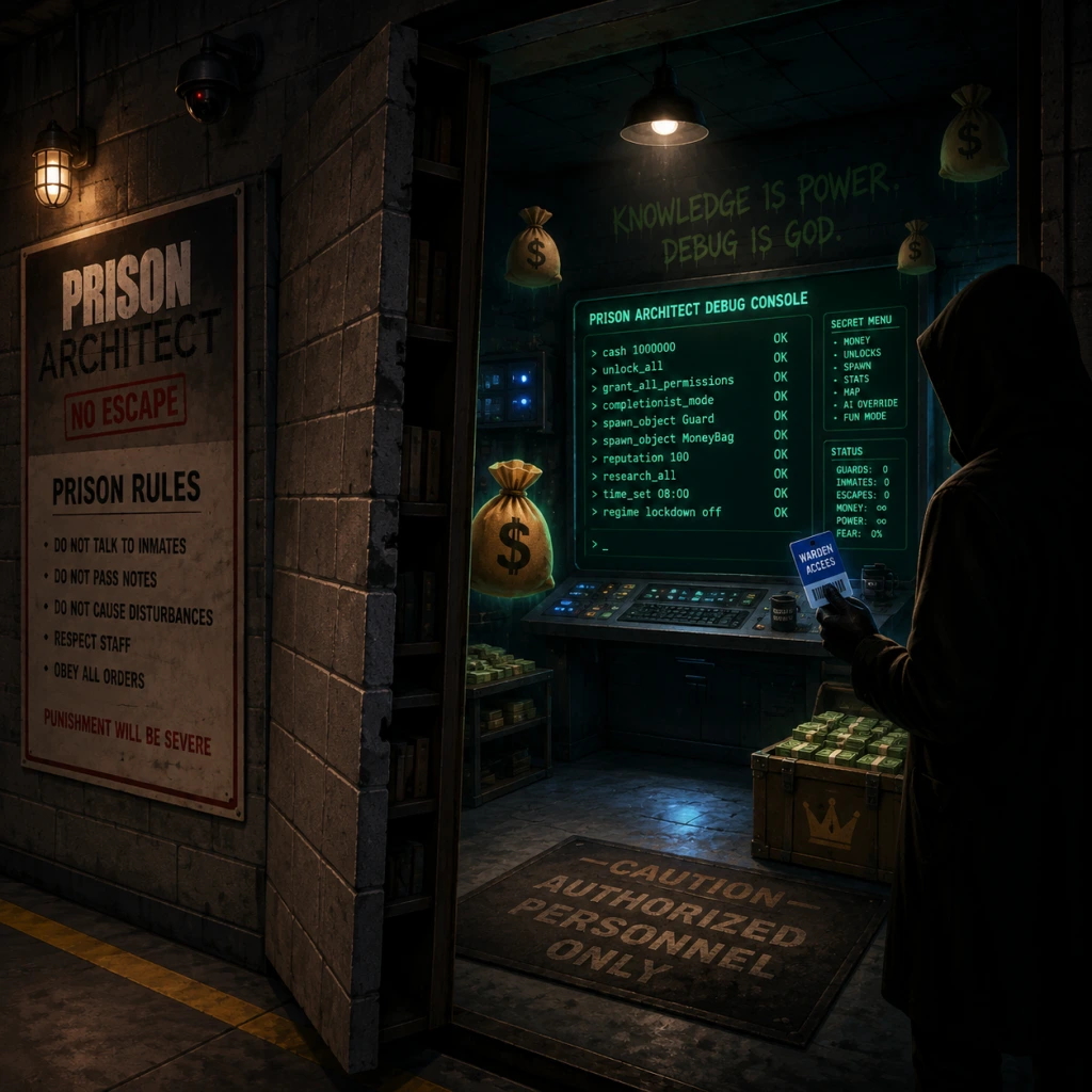 Prison Architect Cheats & Secrets guide screenshot