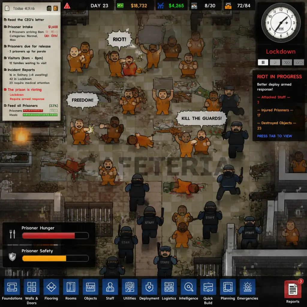 Prison Architect Core Gameplay guide screenshot