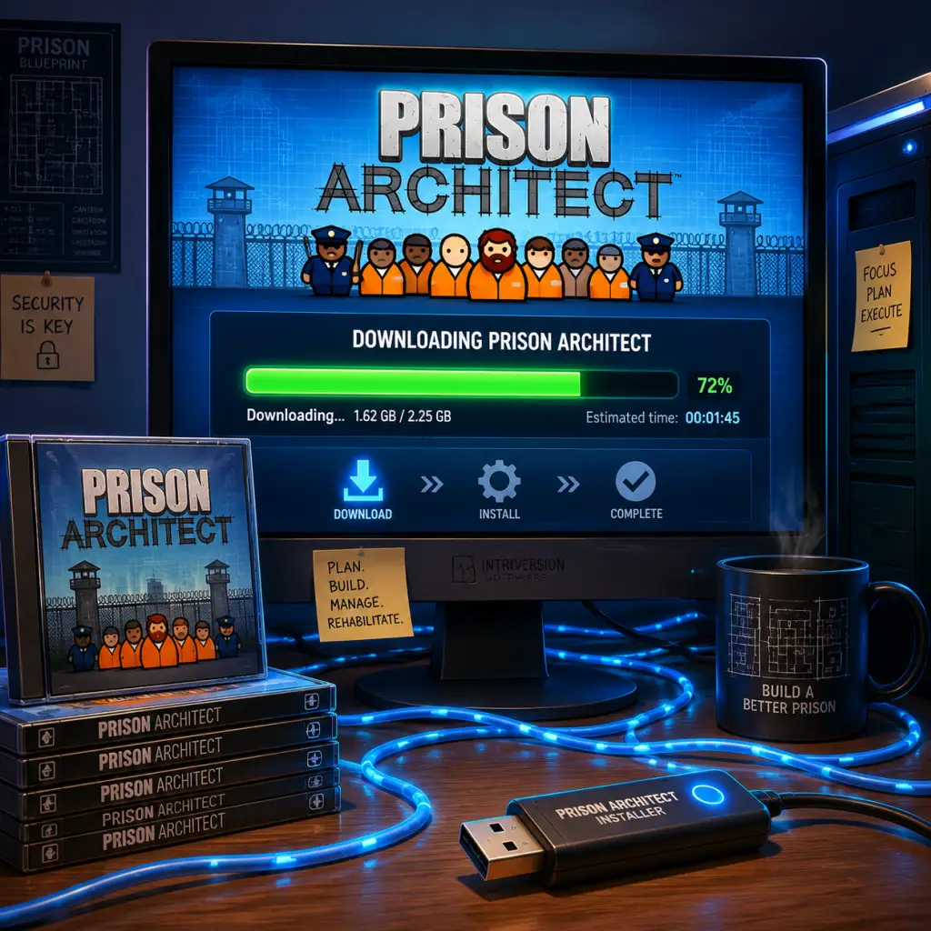 Prison Architect Download & Installation guide screenshot