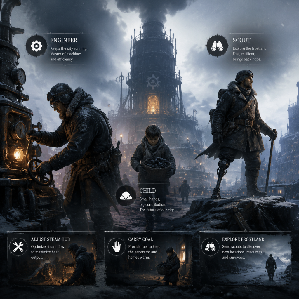 Frostpunk Character Skills guide screenshot