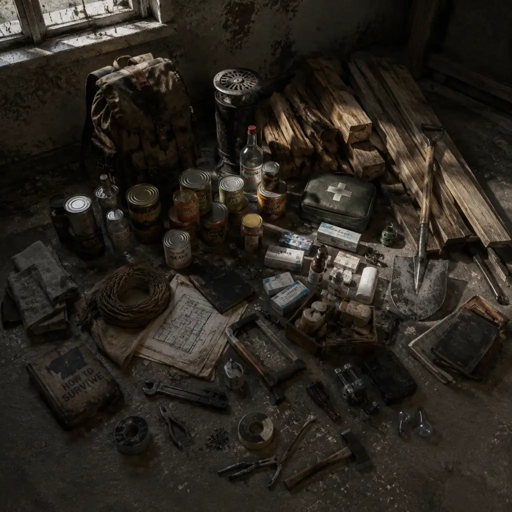 This War of Mine All Game Items guide screenshot