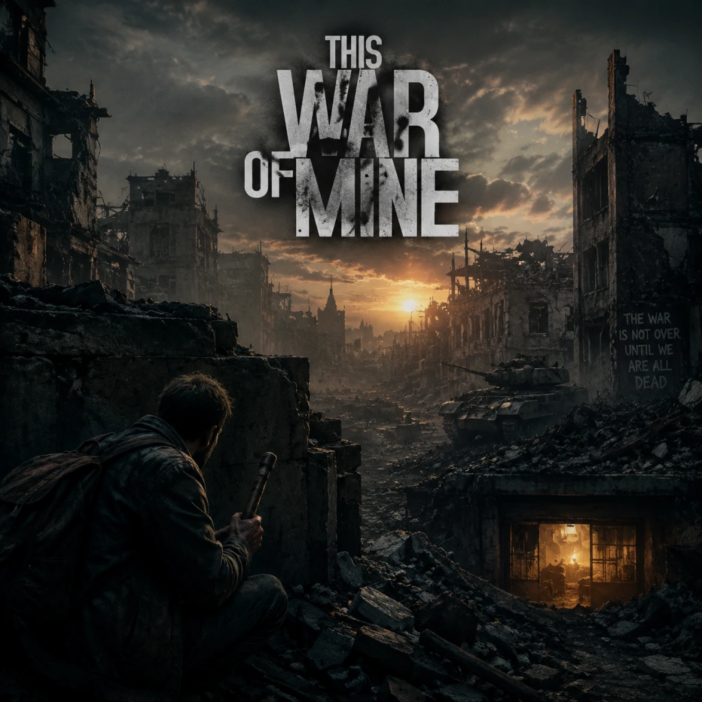 This War of Mine game poster and cover art