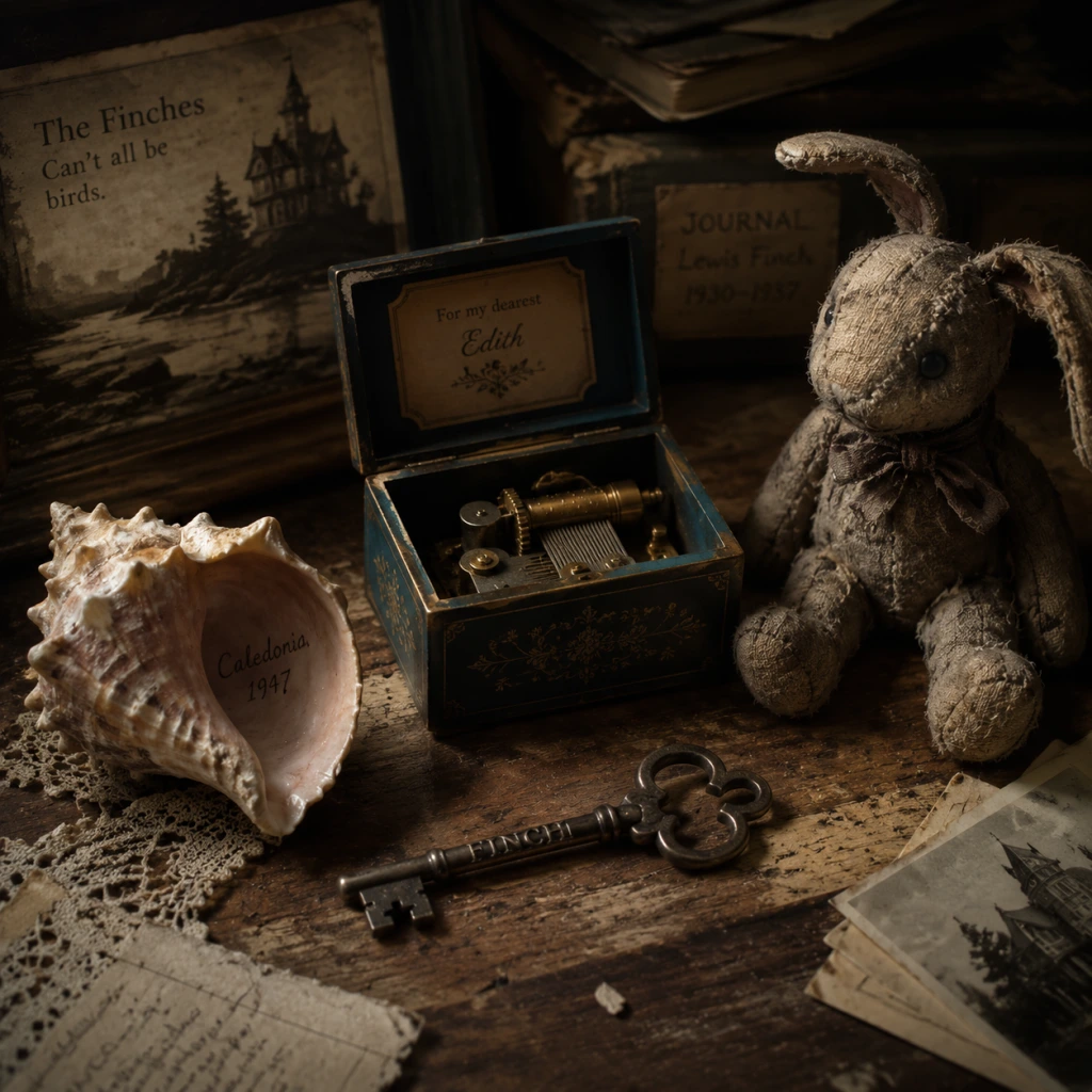 What Remains of Edith Finch All Game Items guide screenshot