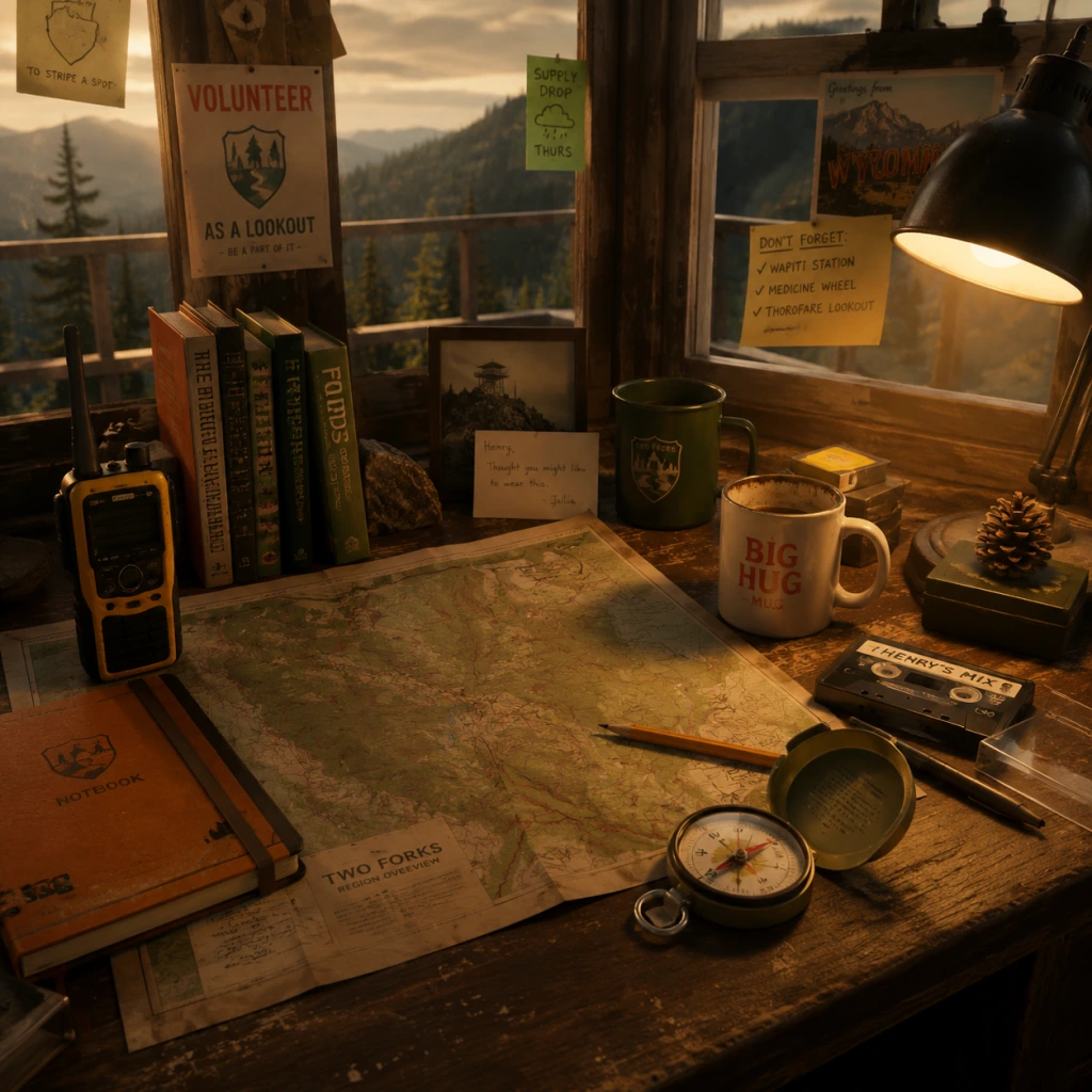 Firewatch All Game Items guide screenshot