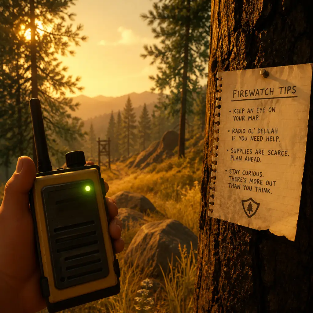 Firewatch Game Tips guide screenshot
