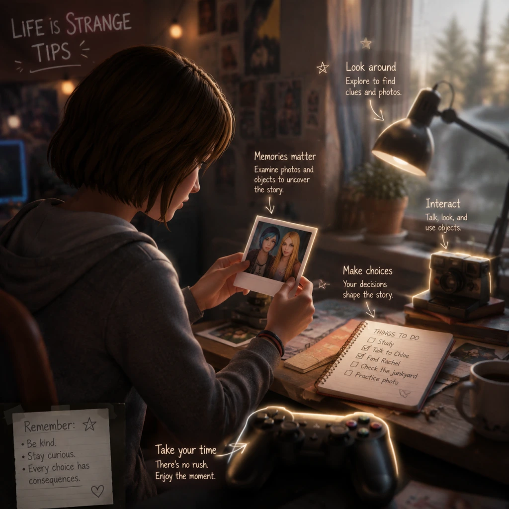 Life is Strange Game Tips guide screenshot