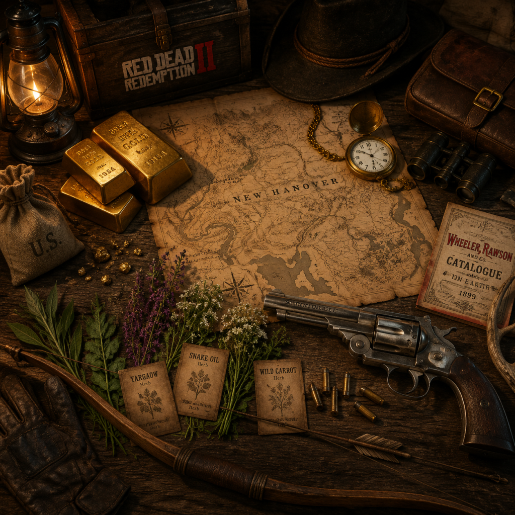 Red Dead Redemption 2 All Game Items guide screenshot