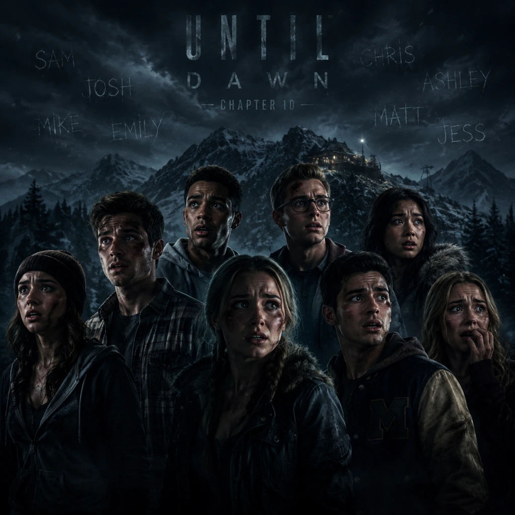 Until Dawn Characters & Roles guide screenshot