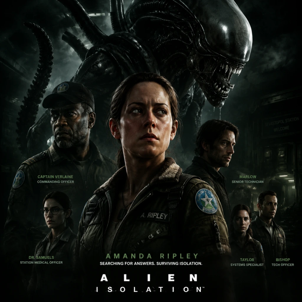 Alien: Isolation Characters & Roles guide screenshot