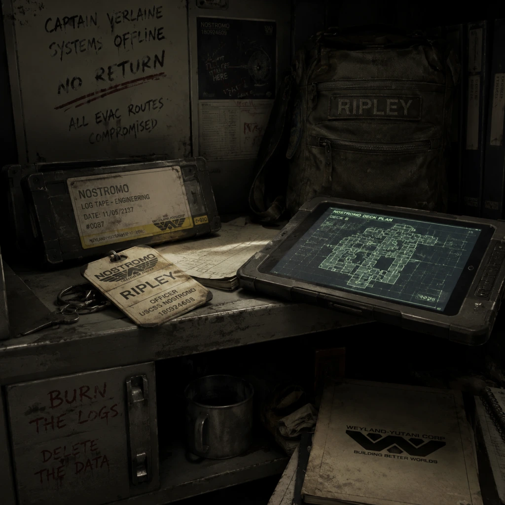 Alien: Isolation Important Notes guide screenshot