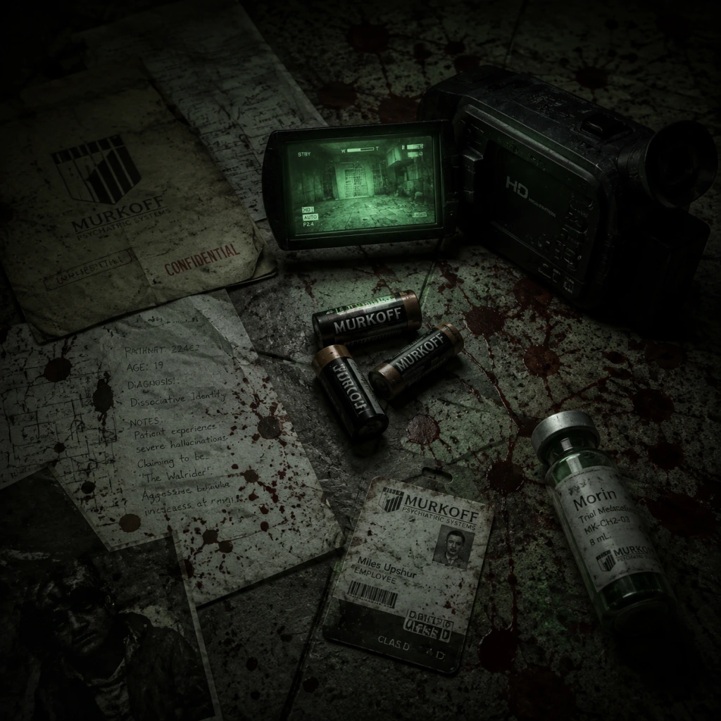 Outlast All Game Items guide screenshot