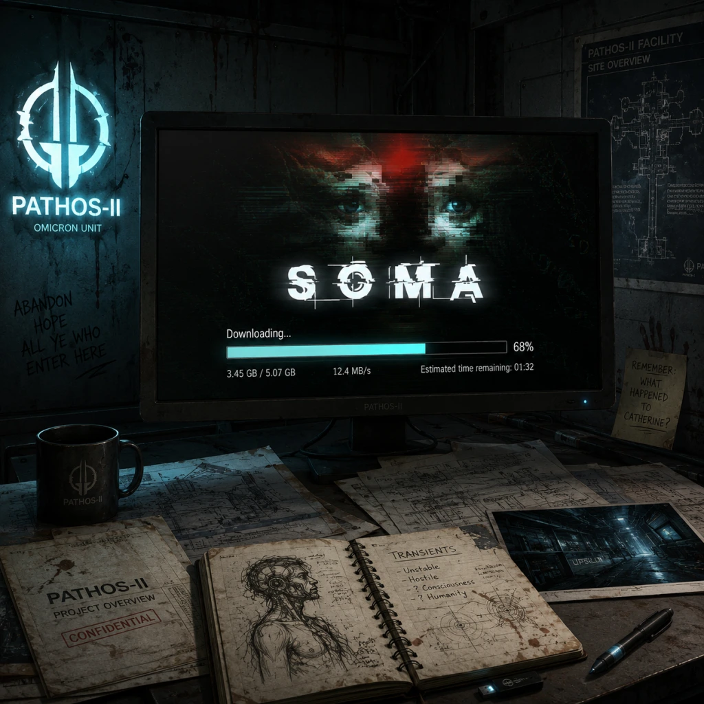 SOMA Download & Installation guide screenshot