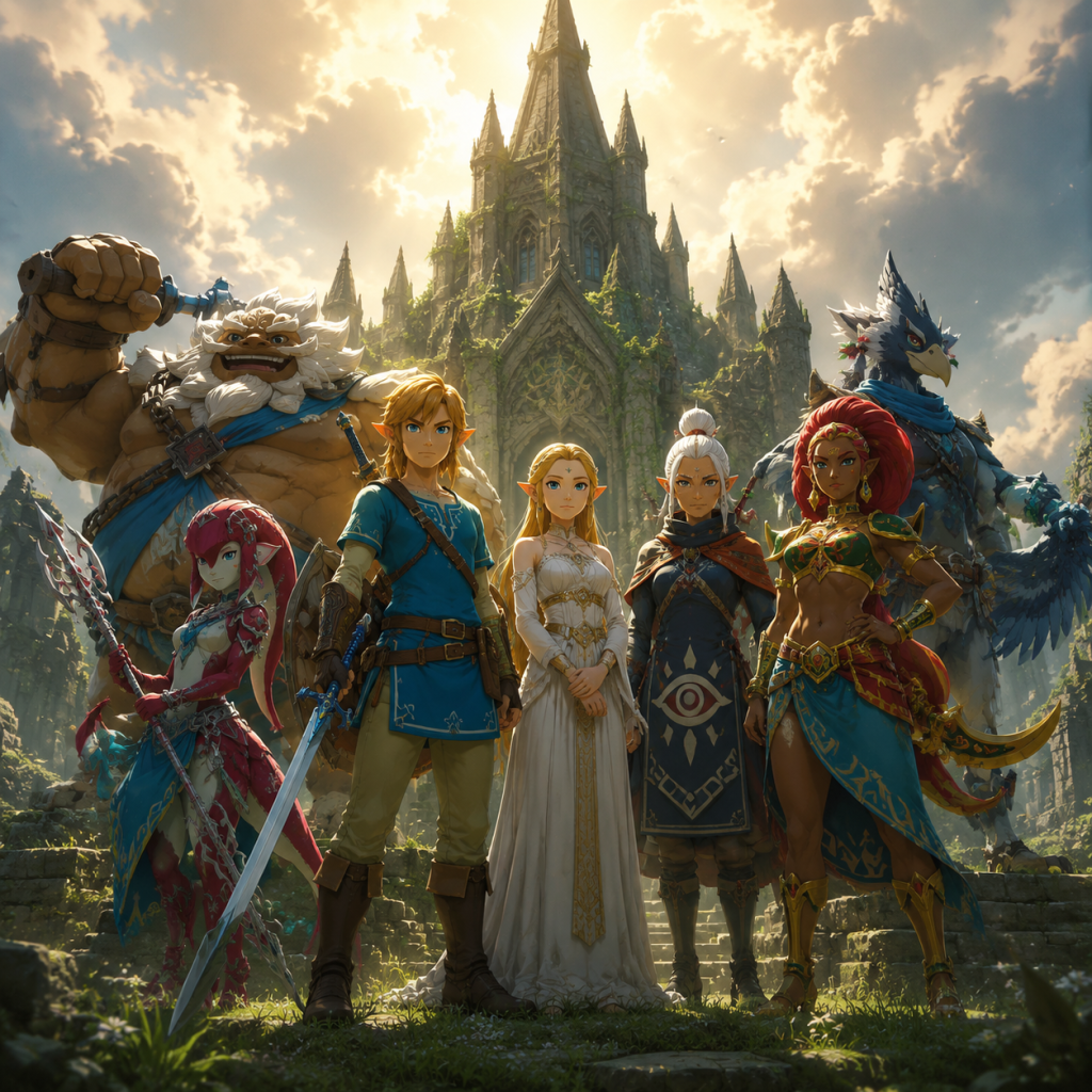 The Legend of Zelda: Breath of the Wild Characters & Roles guide screenshot