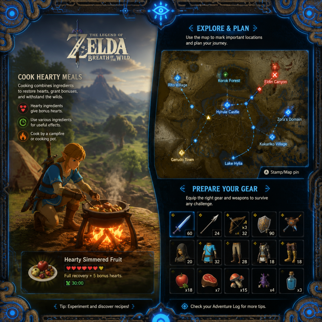 The Legend of Zelda: Breath of the Wild Game Tips guide screenshot