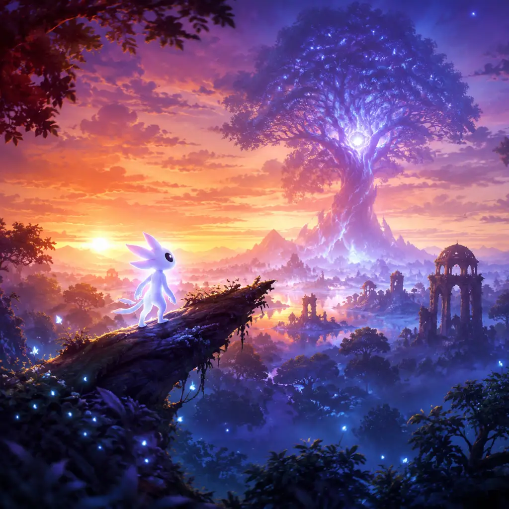 Ori and the Will of the Wisps game poster and cover art
