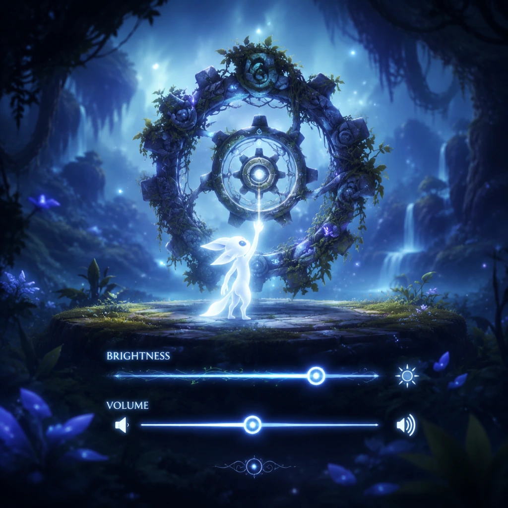 Ori and the Will of the Wisps Game Settings guide screenshot
