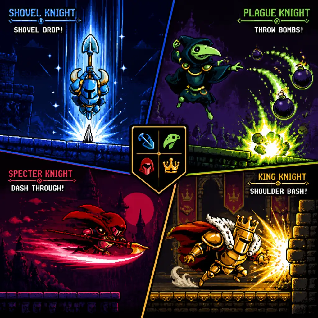 Shovel Knight Character Skills guide screenshot
