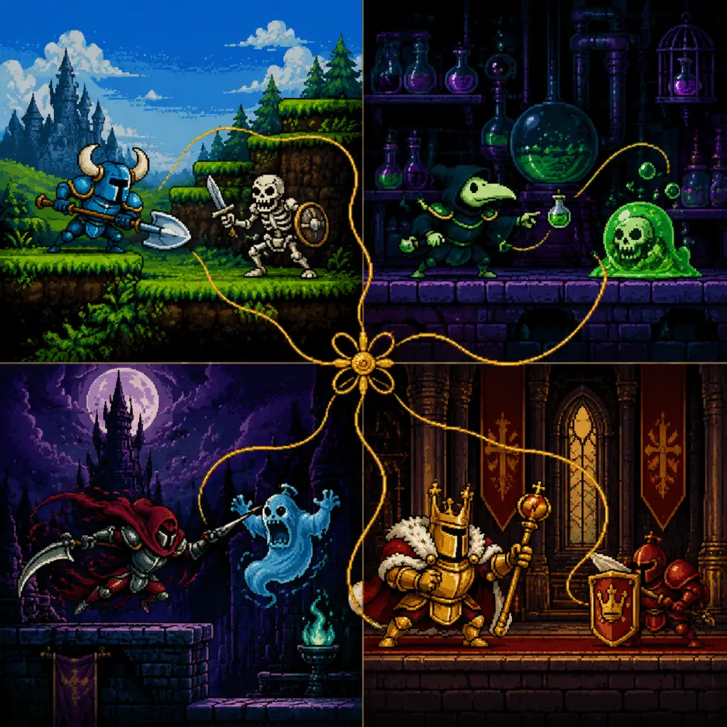 Shovel Knight Characters & Roles guide screenshot
