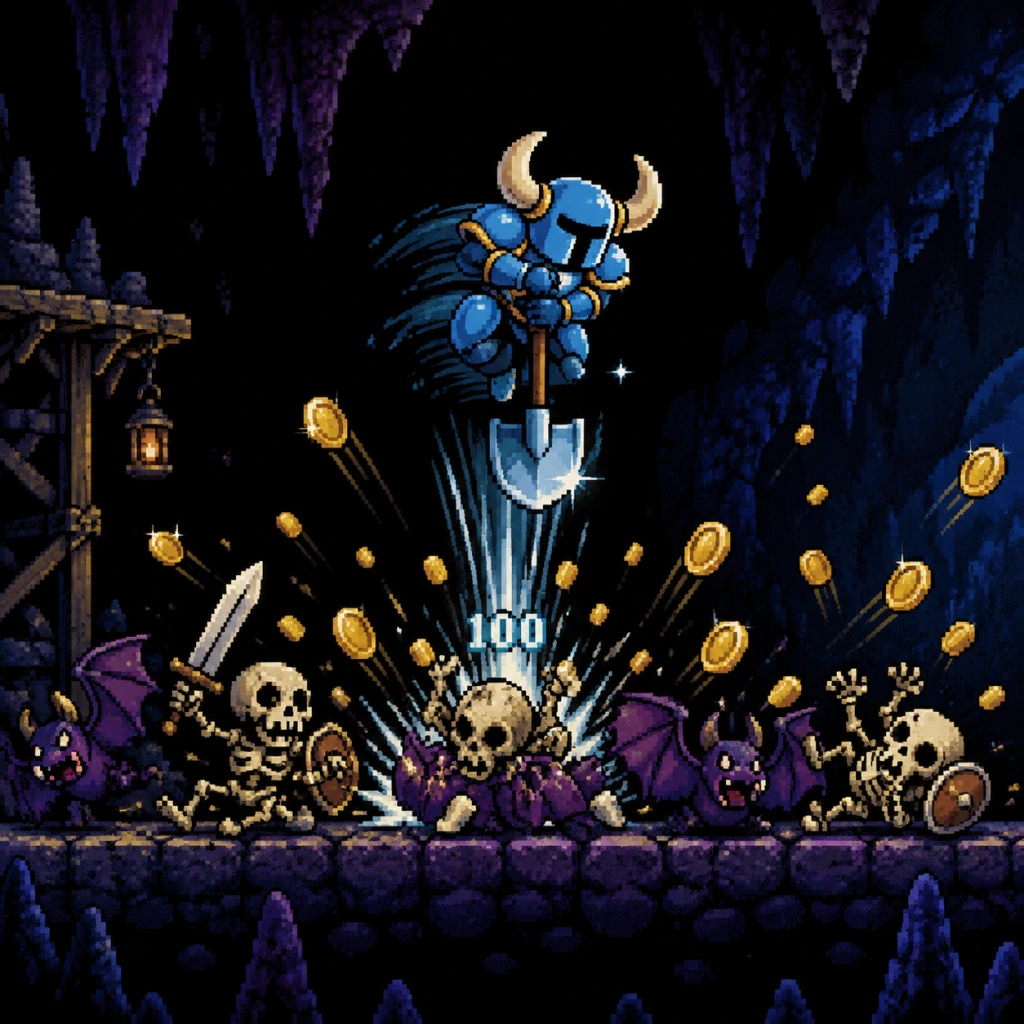 Shovel Knight Core Gameplay guide screenshot