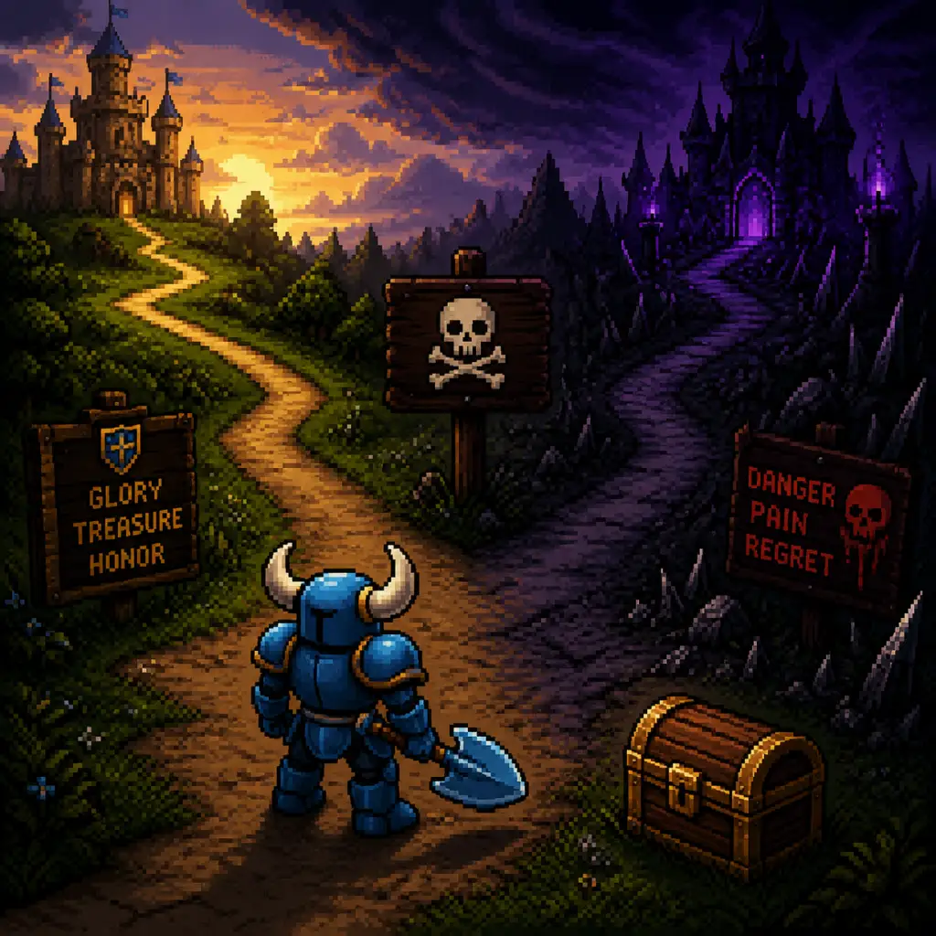 Shovel Knight Important Notes guide screenshot