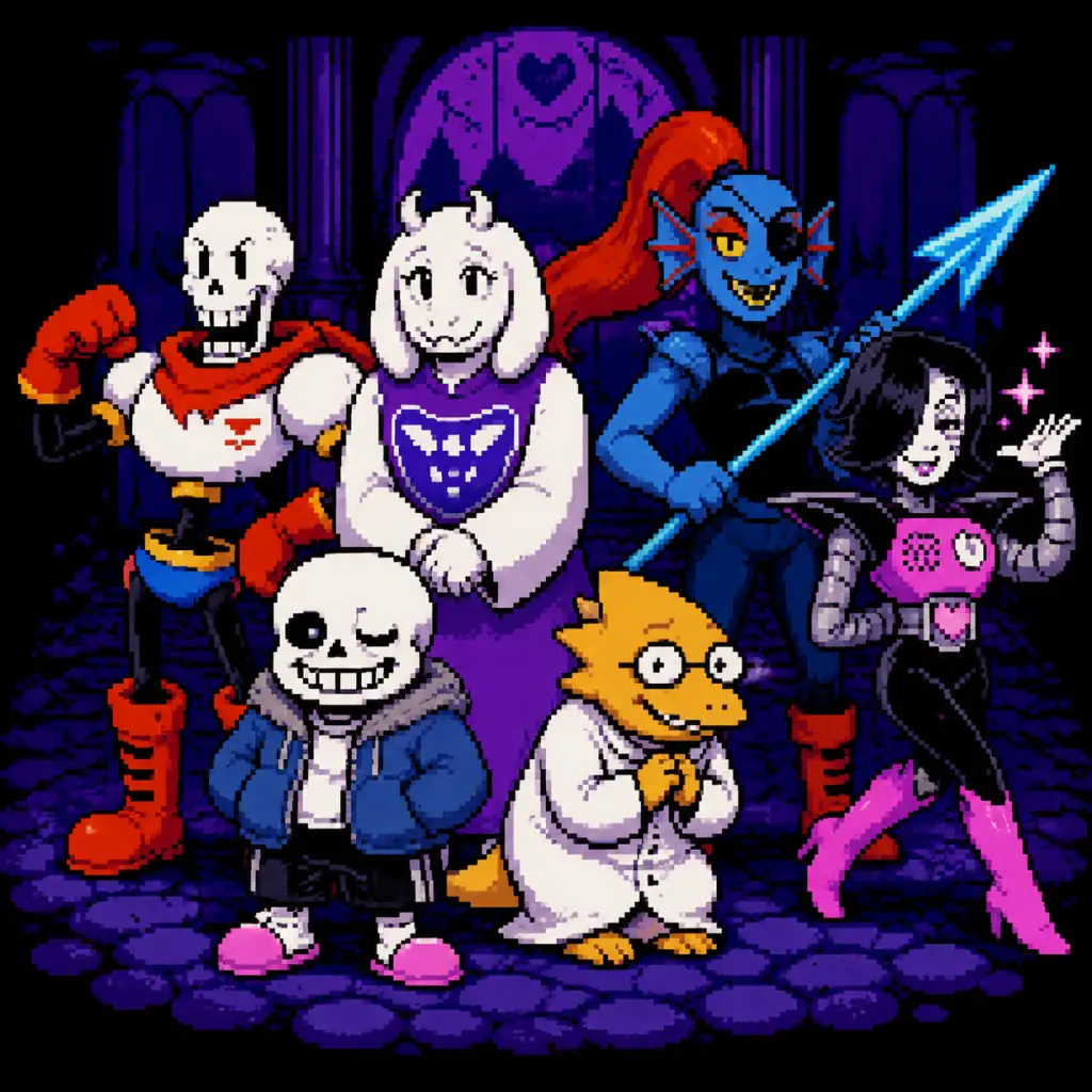 Undertale Characters & Roles guide screenshot