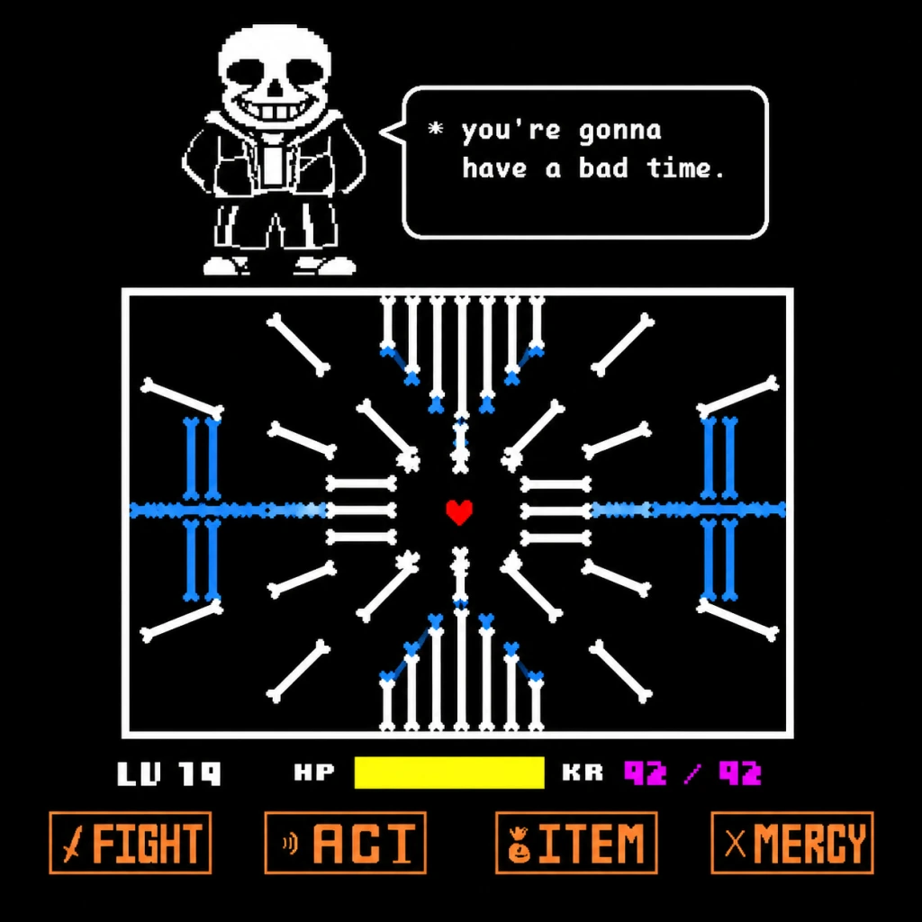 Undertale Core Gameplay guide screenshot